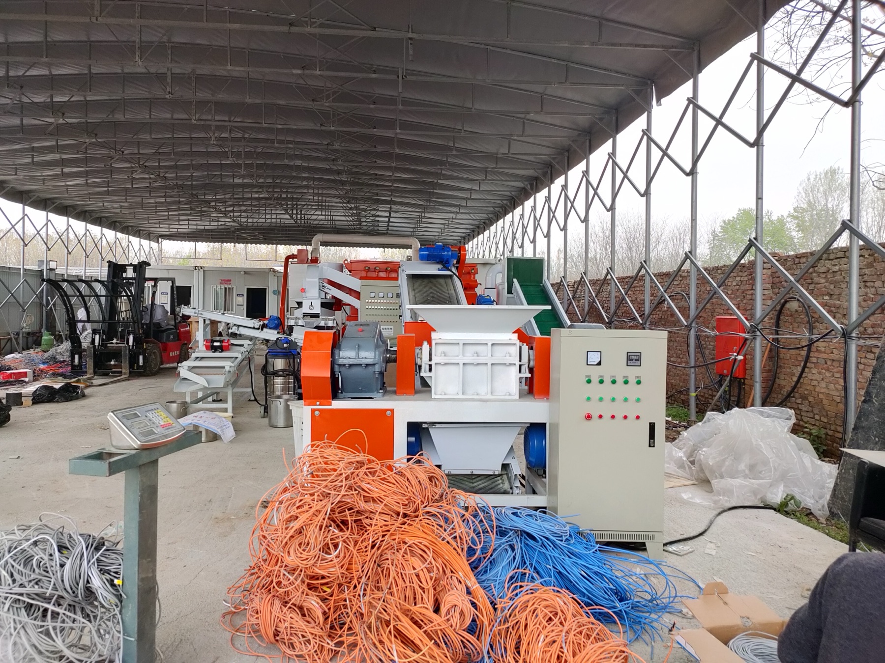 Factory interior