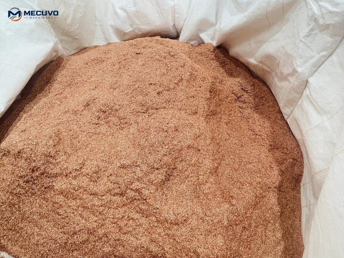 recovered-copper-granules-card Clean copper fraction after separation